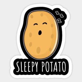 Sleepy Potato Sticker